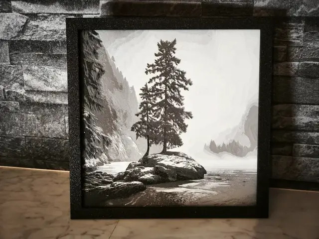 Hueforge River Winter Fog Snow