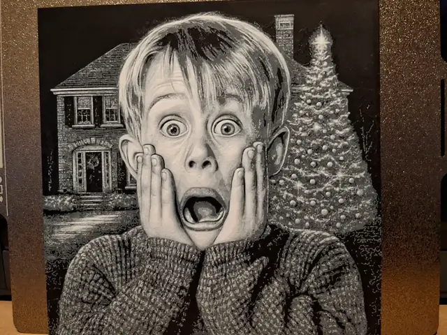 HueForge model: Home Alone - Hueforge - 2 colours by 3dGlow