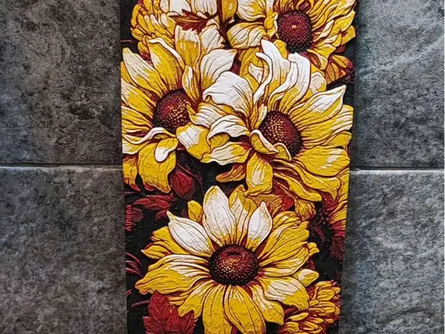 HueForge model: Beautiful Flowers Art by Garuda3D