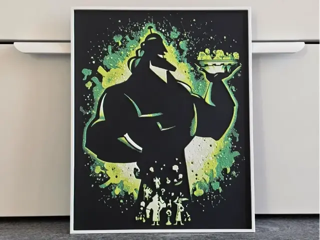 HueForge model: Disney Kronk Hueforge by RIVY3Dprint