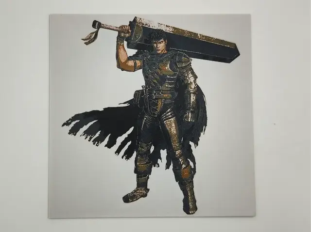HueForge model: Berserk - Guts - Hueforge by Altf4-Formation
