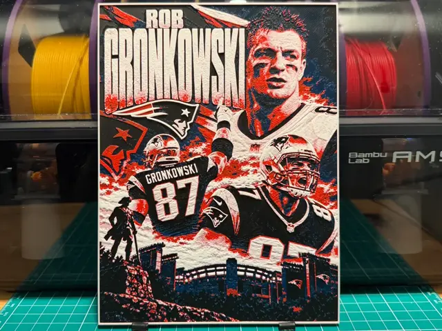 Gronk Patriots Poster