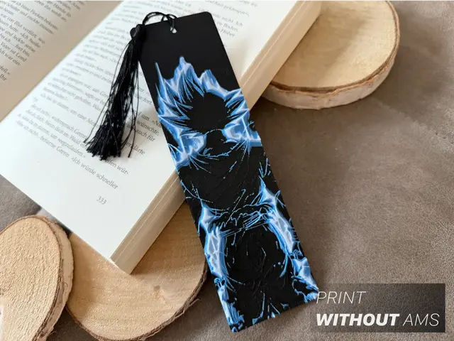 Legendary Blue - Fighter Bookmark