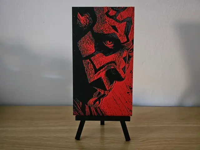 HueForge model: Darth Maul Hueforge by Opao