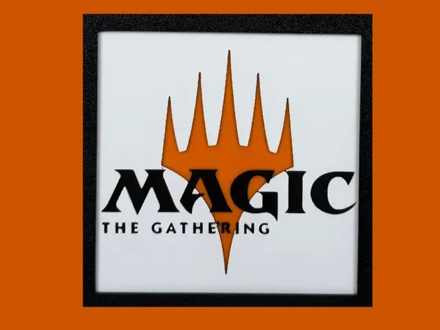 HueForge model: Magic The Gathering - Logo by Canadian Gamer