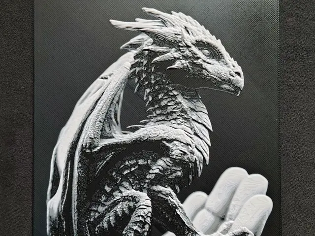 HueForge model: Lill Dragon HueForge by fD.667