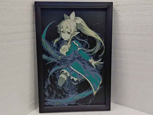 HueForge model: Sword art Online Leafa by Asgar3D