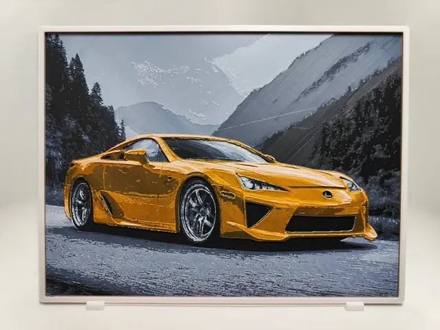 HueForge model: Lexus LFA - Hueforge by BeaN