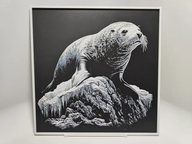 HueForge model: Seal - Hueforge by BeaN