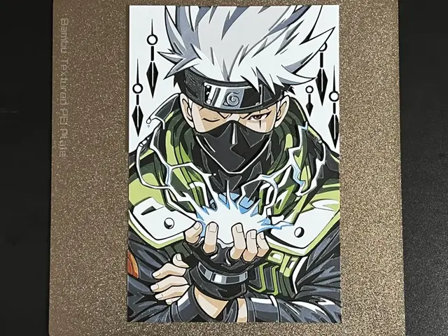 HueForge model: Kakashi 02 Naruto Hueforge by FantasyZ