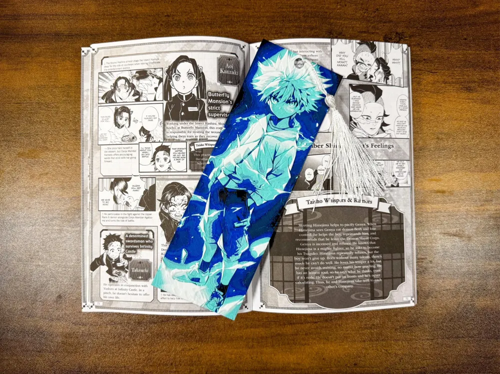 Killua Zoldyck Lightning Bookmark by 3D Prints By Vic HueForge model: Killua Zoldyck Lightning Bookmark by 3D Prints By Vic