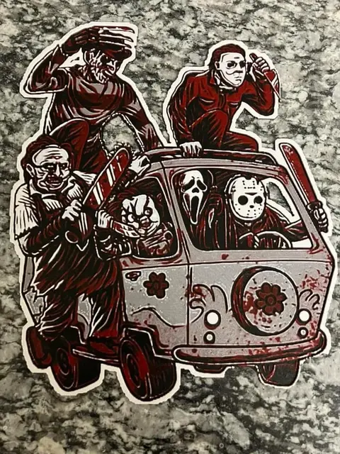 HueForge model: Horror Mystery van, includes A1 mini by Houston713Texan