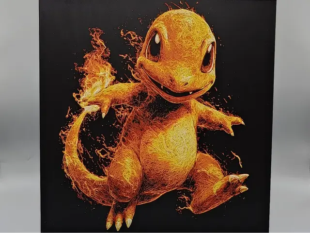 HueForge model: Charmander - Pokemon by Sarge