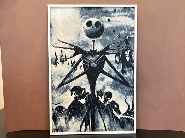 HueForge model: Jack Skellington - Nightmare Before Christmas by Estiv