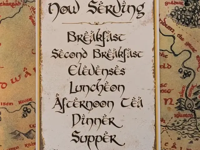 HueForge model: Lord of the Rings Elevenses by S0und_Lab