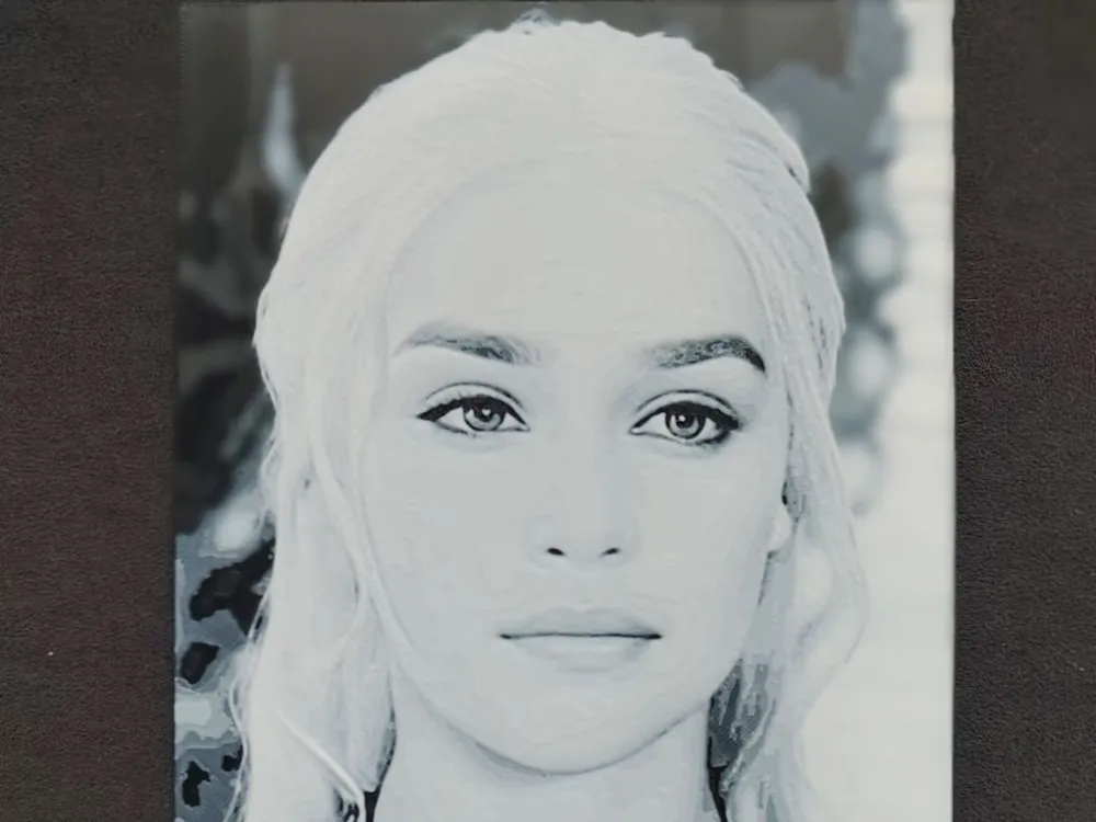Mother Of Dragons HueForge by fD.667 HueForge model: Mother Of Dragons HueForge by fD.667