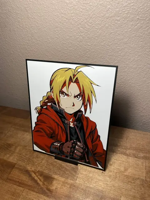 HueForge model: Edward Elric by Cloudy Nostalgia