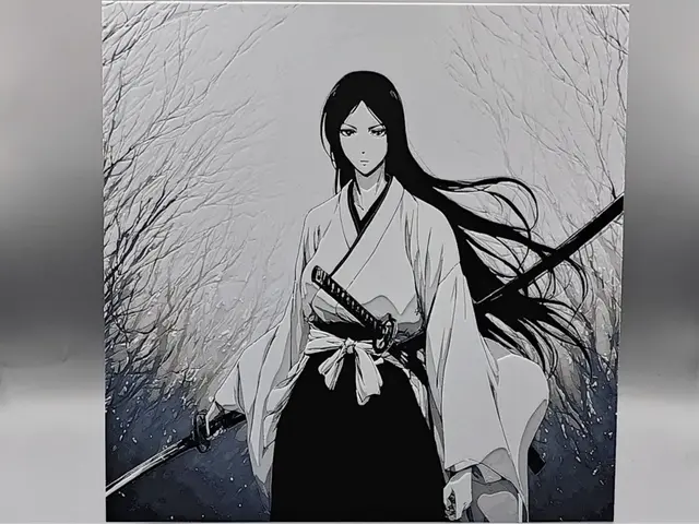 HueForge model: Retsu Unohana -  Bleach by Sarge