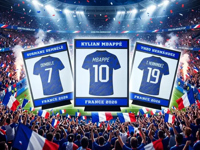HueForge model: Football Jersey Display – 2026 World Cup France by keko