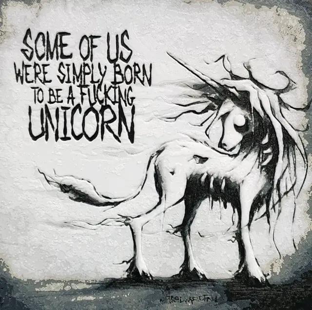 Funny art XVI. [Unicorn] HueForge