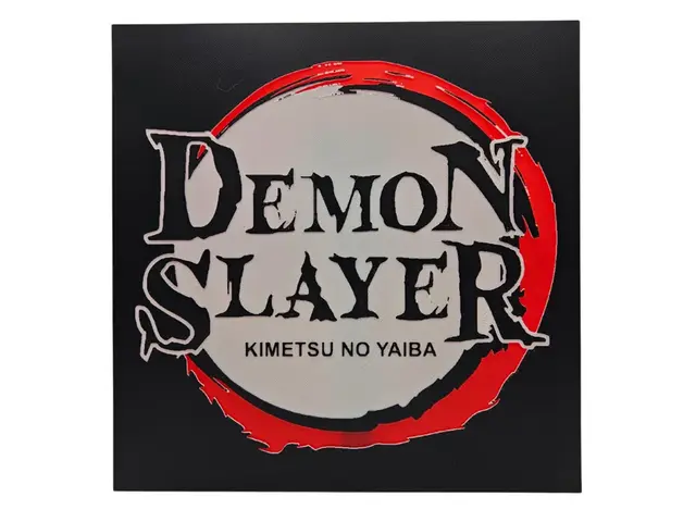 Demon Slayer Logo Hueforge