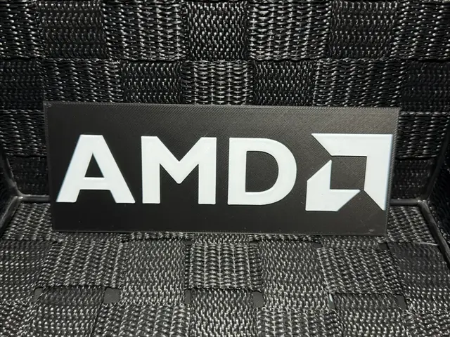 HueForge model: AMD Logo - Hueforge by JoDau