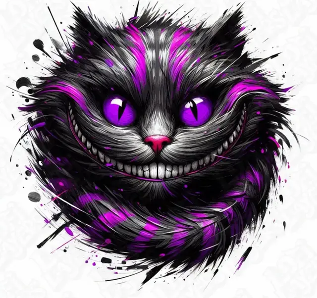 HueForge model: Cheshire Cat Hueforge by LoFi Layers