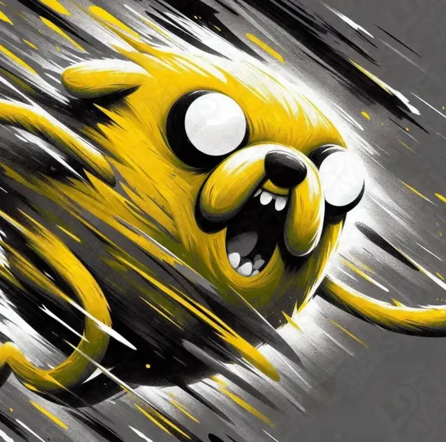 HueForge model: Jake (Adventure Time) Hueforge by LoFi Layers