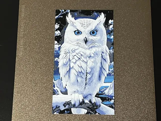 HueForge model: Snowy Owl 03 Hueforge by FantasyZ