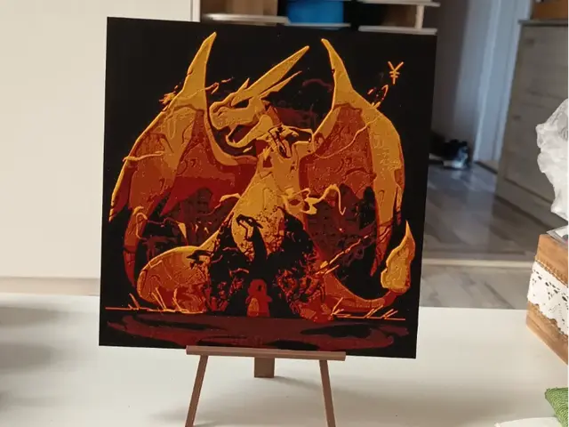 Charizard Pokemon Hueforge