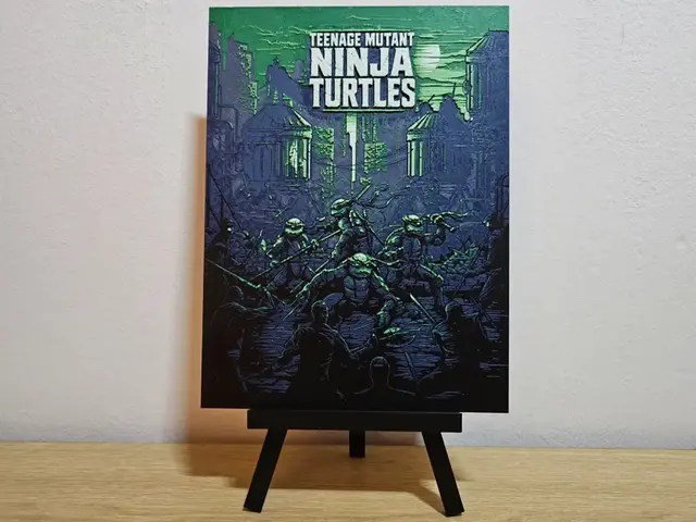 HueForge model: Teenage Mutat Ninja Turtles Hueforge by Opao
