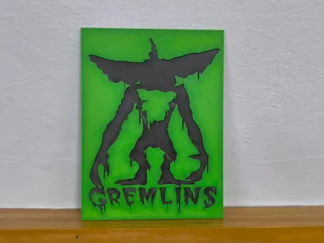 HueForge model: Hueforge gremlins by Litolunar