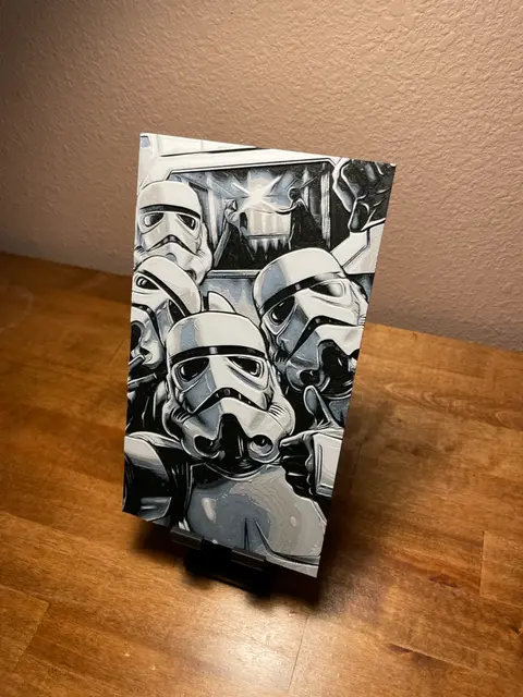 HueForge model: Hueforge - Star Wars - Posing Storm Troopers by Cloudy Nostalgia