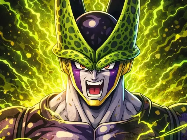 HueForge model: Final Cell - Portrait Hueforge Dragon Ball by Hueforge Maker