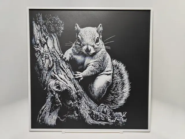 HueForge model: Squirrel - Hueforge by BeaN