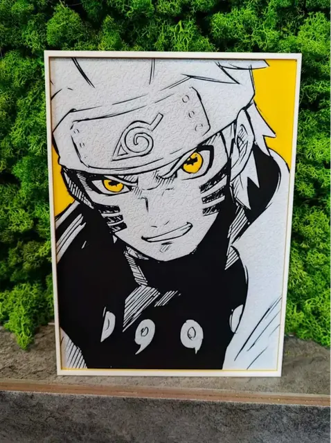 HueForge model: Six path Uzumaki by Garuda3D