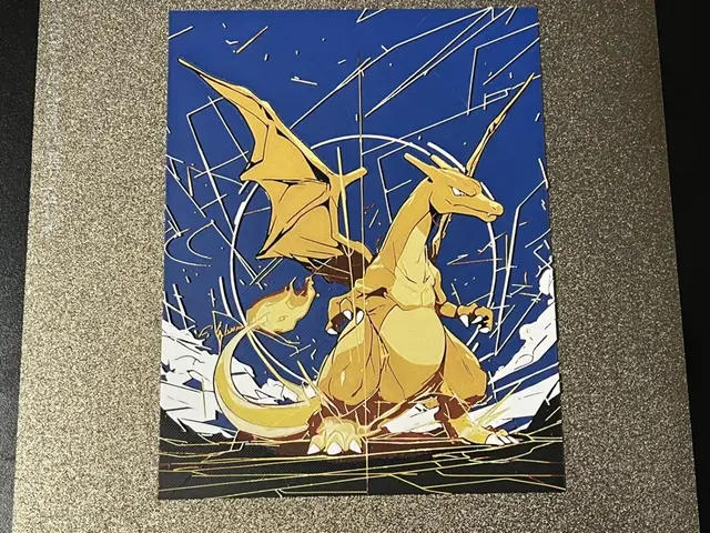 HueForge model: Charizard Pokemon Hueforge by FantasyZ