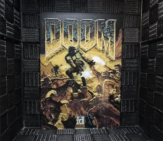 HueForge model: Hueforge Game Poste - Doom - by JoDau
