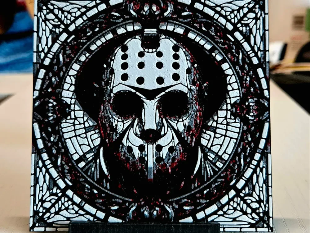 Halloween Jason by Mano's 3d_Art HueForge model: Halloween Jason by Mano's 3d_Art