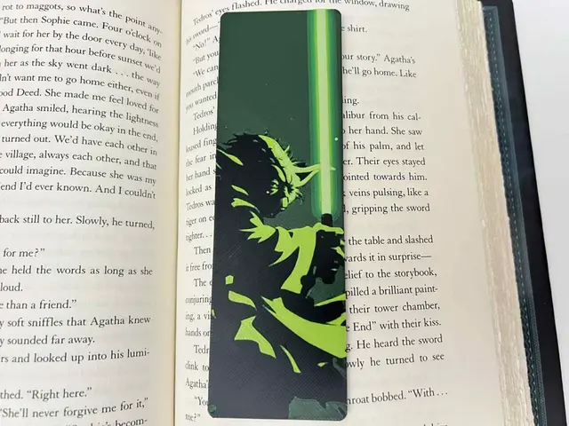 HueForge model: Yoda - Bookmark by 3djd