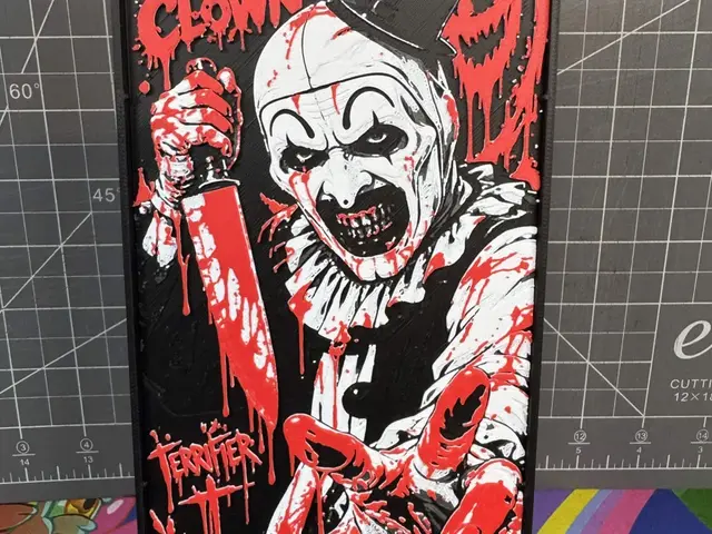 HueForge model: Hueforge of Art the clown the terrifier by SBC Creations