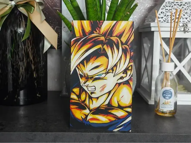 HueForge model: Goku sj1 hueforge by S1M0N389