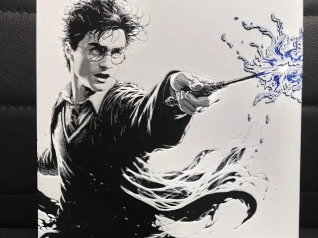 HueForge model: Harry Potter by TheHueforgeLady