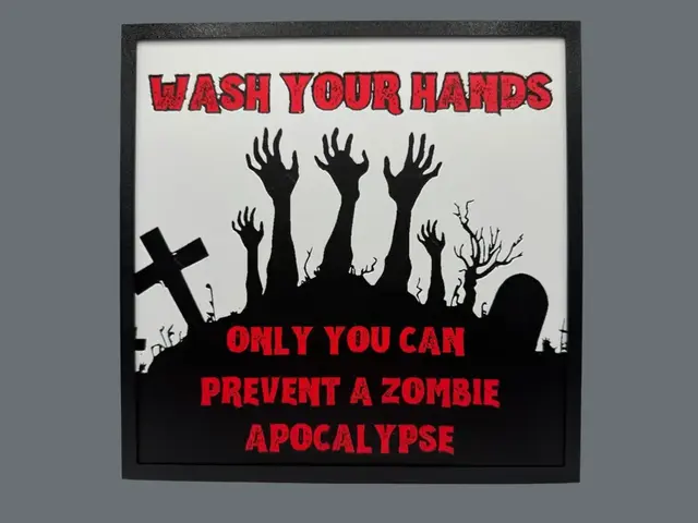 Wash Your Hands - Funny Sign