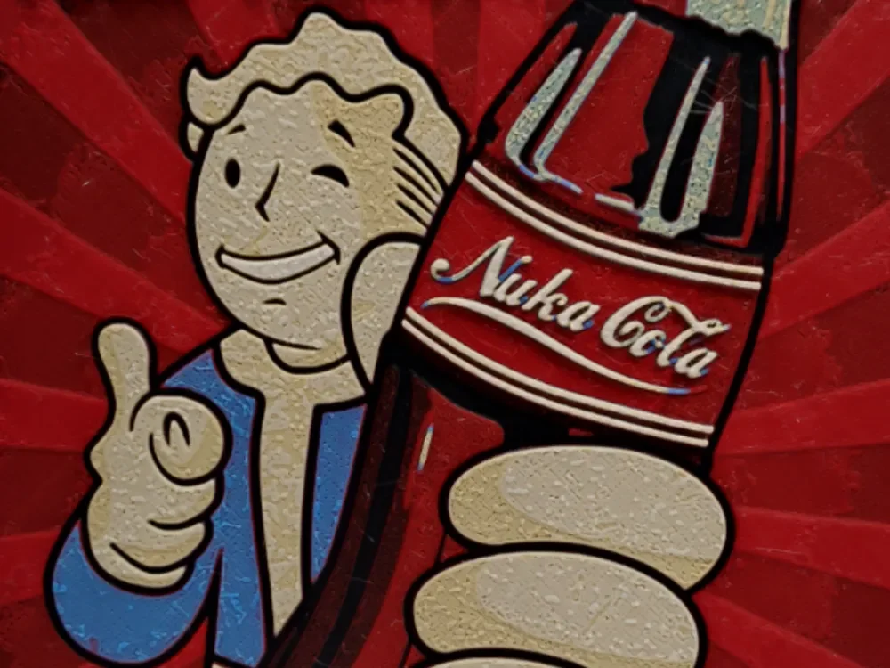 Fallout-NukaCola v3 improved version by Asgar3D HueForge model: Fallout-NukaCola v3 improved version by Asgar3D