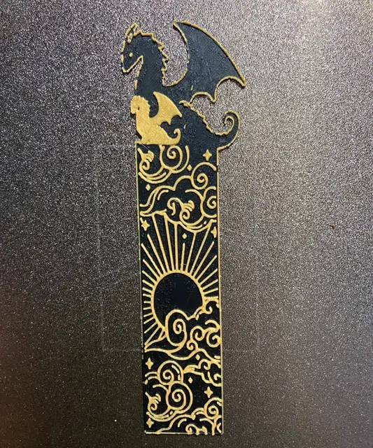 HueForge model: Gold Dragon Dragon by Morganja