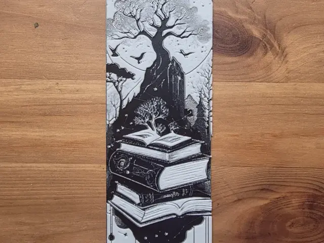 HueForge model: Reading Bookmark by Morganja