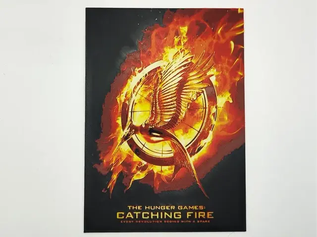 HueForge model: The hunger games catching fire poster - hueforge by Altf4-Formation