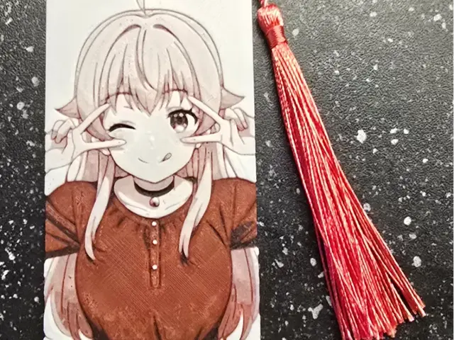 HueForge model: Bookmark Witchwatch Nico by 3D-Mentiel