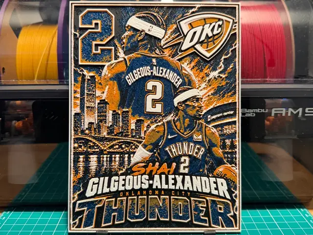 Shai Gilgeous-Alexander Poster